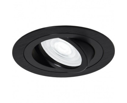 Точечный светильник поворотный ALUM-1701 BK MR16 max 50W чёрный