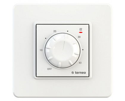 Терморегулятор для теплого пола terneo rtp, белый