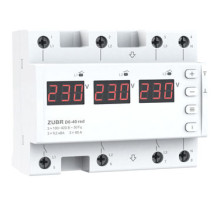 Реле напряжения ZUBR D6-40 red