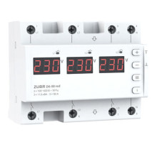 Реле напряжения ZUBR D6-50 red